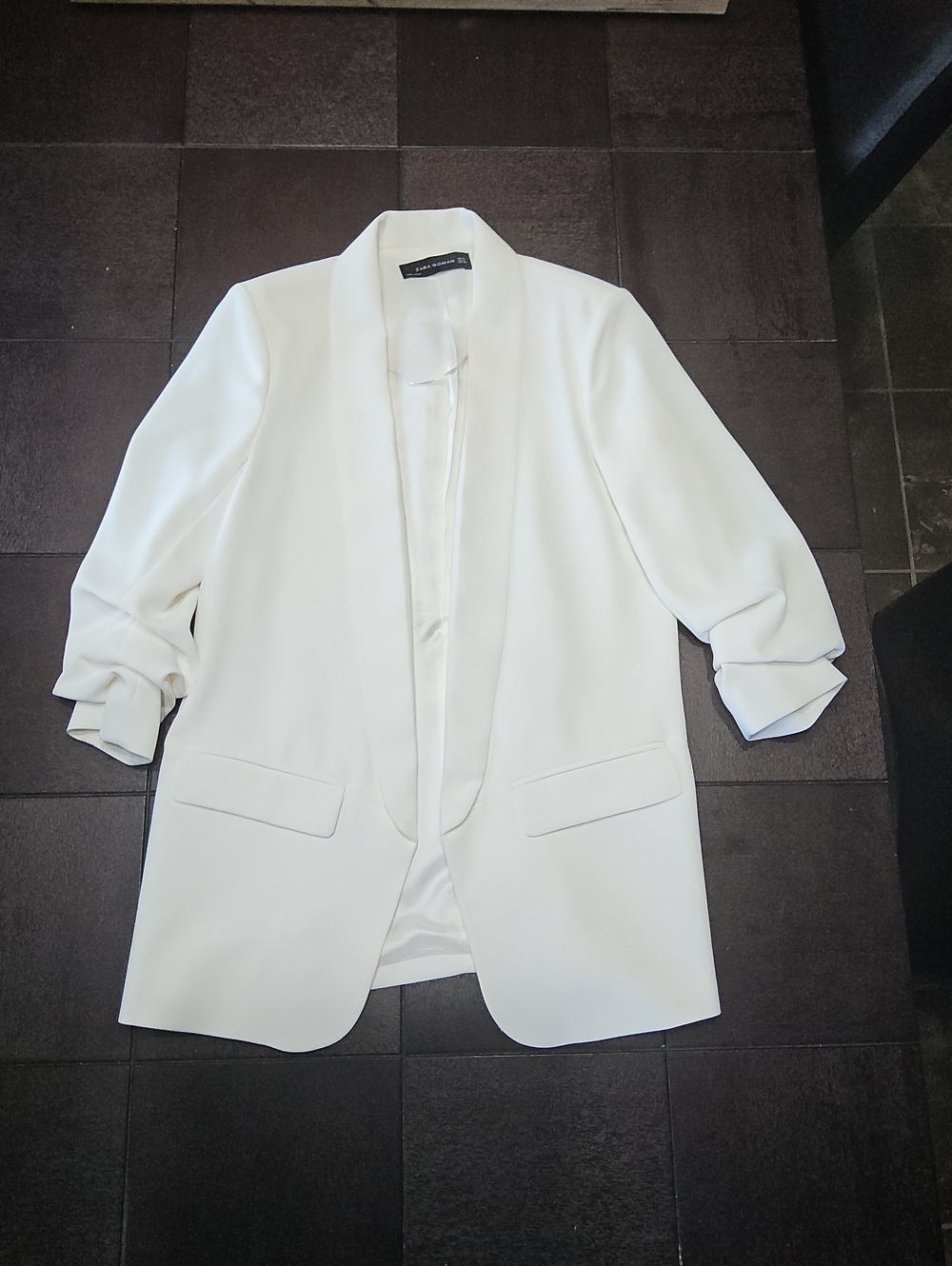 Zara White Women's Blazer
